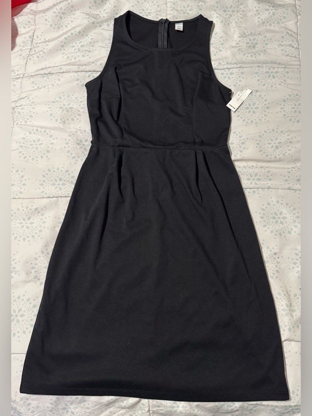 Old Navy Black Sleeveless Midi Dress